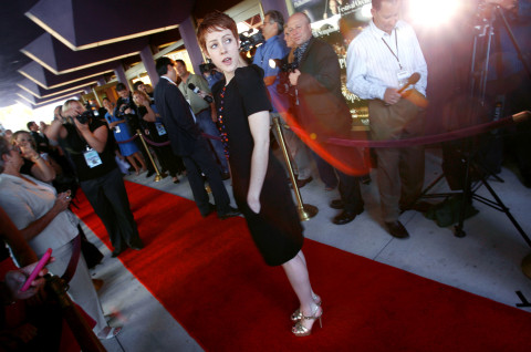 Jena Malone, wades through camera flashes during Opening Night of the Sarasota Film Festival at the Van Wezel performing Arts Hall in Sarasota. HT ARCHIVE