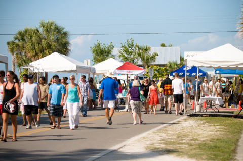 Food and Wine on Pine takes place on historic Pine Avenue in Anna Maria. COURTESY PHOTO