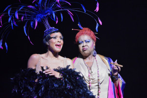 Deborah Cox and Lynette DuPree in a scene from "Josephine" at Asolo Rep. GARY W. SWEETMAN PHOTO/ASOLO REP