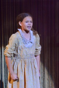 Tori Bates as the Young Josephine in the Asolo Rep production of "Josephine." GARY W. SWEETMAN PHOTO/ASOLO REP