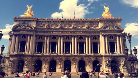 It took architect Charles Garnier 14 years to complete the Palais Garnier in 1875. The monument is the oldest opera house in Paris and attracts more than 400,000 visitors each year. STAFF PHOTO/SAMANTHA PUTTERMAN
