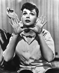 Film actress and singer, Judy Garland, is shown singing the Harold Arlen-Ira Gershwin song, "The Man Who Got Away" in the 1954 film, "A Star is Born." (AP Photo)
