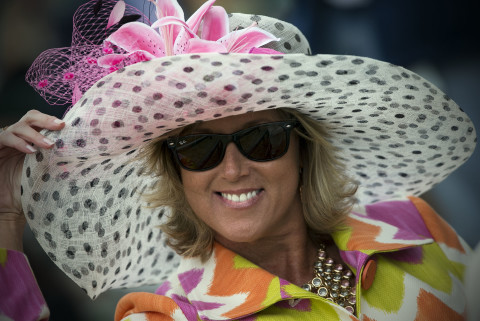 Derby hats are a must  at any Kentucky Derby event. HT ARCHIVE