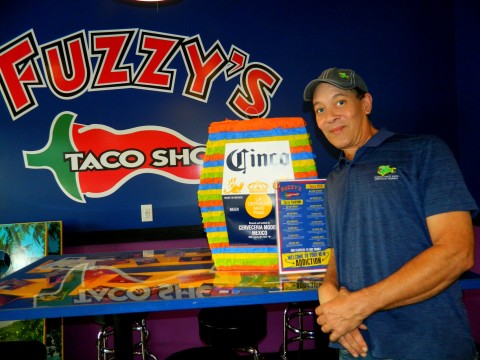 Nelson Silverstein of Fuzzy's Taco Shop.
