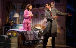 Tony nominees Laura Benanti and Zachary Levi star in the Broadway revival of "She Loves Me," which will be streamed live on June 30, 2016. JOAN MARCUS PHOTO/PROVIDED BY POLK AND CO. 