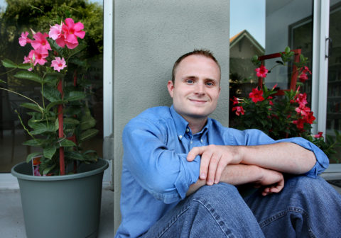 Author Michael Koryta of St. Petersburg, poses at home. His book "Envy the Night," won the Los Angeles Times Book Award for Best Mystery Thriller. SCOTT KEELER/TAMPA BAY TIMES