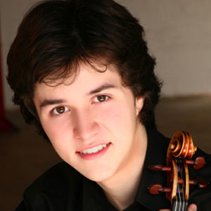 Sarasota Music Festival violin student Robert Alvarado Switala. PHOTO PROVIDED BY SARASOTA ORCHESTRA