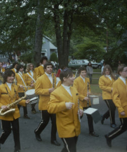 Herald-Tribune Arts Editor and one-time clarinetist marching with the River Dell High School Marching Band in New Jersey in 1975