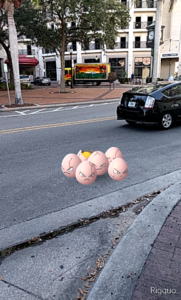 Pokemon in downtown Sarasota