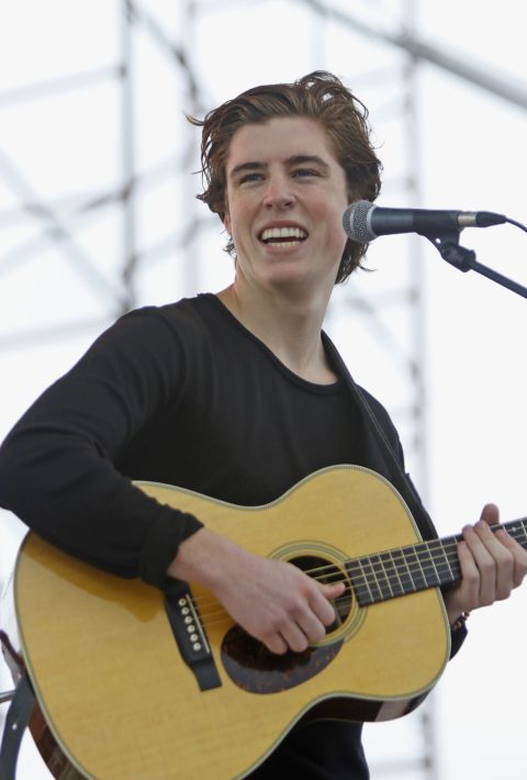 American Idol's Sam Woolf. Winterfest at Lakewood Ranch continues today into the night topping off with War and the Doobie Brothers. Other acts included the smooth jazz sounds of Les Sabler, Sam Woolf and his Woolfpack, Nashville's Thompson Square and Del Couch music education foundation.  (February 28, 2015) (Herald-Tribune staff photo by Thomas Bender)
