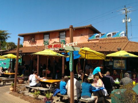 The Hub Baja Grill is at 5148 Ocean Boulevard in the heart of Siesta Village. STAFF PHOTO / WADE TATANGELO