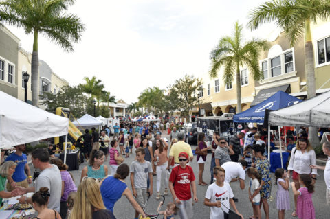 Music on Main in Lakewood Ranch is held the first Friday of every month. STAFF PHOTO / THOMAS BENDER