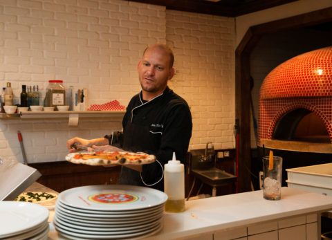 Sam Hatfield of Mercato Pizzeria + Bar (Photo by Kelly Kearns).