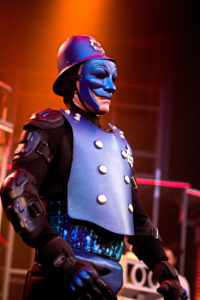 Robert Teasdale plays the Sergeant of Police in a futuristic setting for "Pirates of Penzance" at freeFall Theatre. PHOTO PROVIDED BY FREEFALL THEATRE
